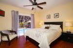 Queen Bedroom with Access To Pool Area